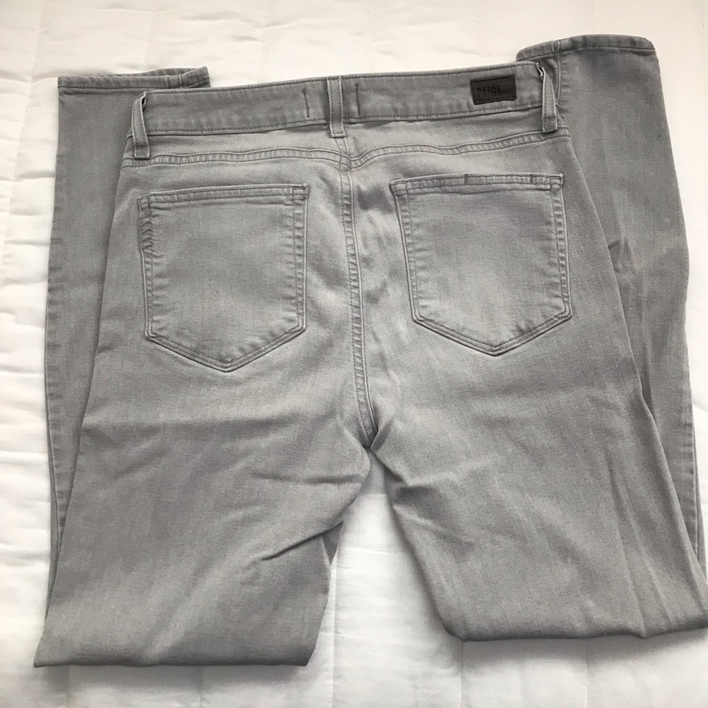 Paige Grey ankle cut jeans